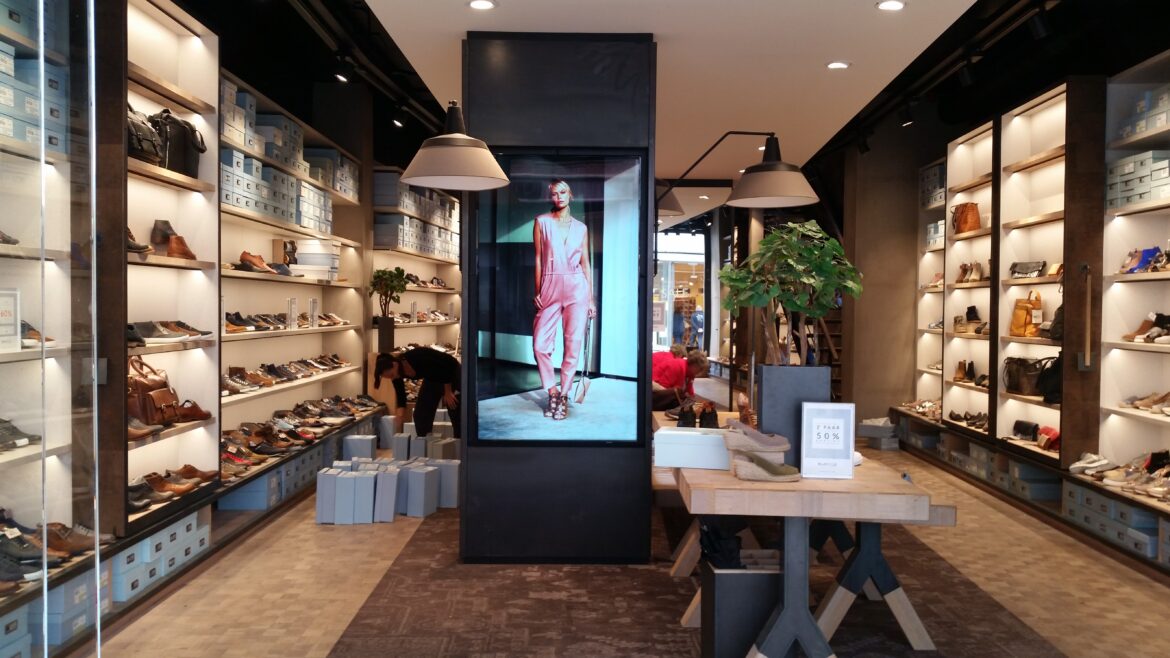 aandacht trekken in winkel