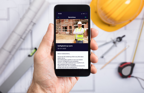 Screenlink Connect mobiele communicatie app